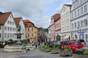 Marktplatz in Eichstätt : Aufgenommen in der Universitätsstadt Eichstätt am 22. Mai 2009