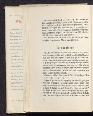 Morgenfeier
