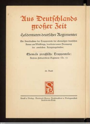 Kriegs-Geschichte des Reserve-Feldartillerie-Regiments Nr. 33 (Metz)