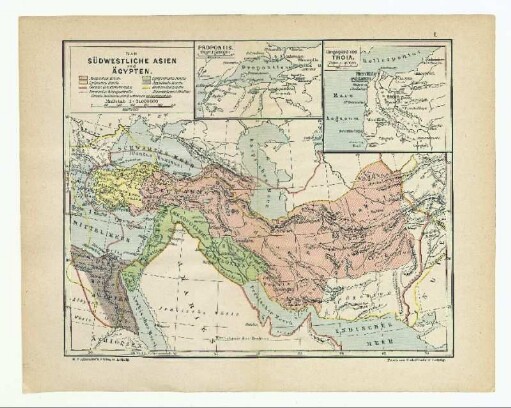 Das südwestliche Asien und Ägypten