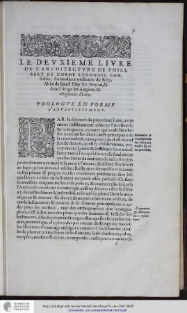 Le deuxieme livre