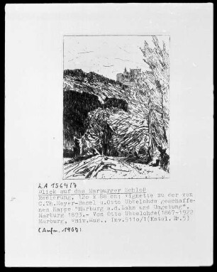 Marburg, ehemaliges Landgrafenschloss und Umgebung