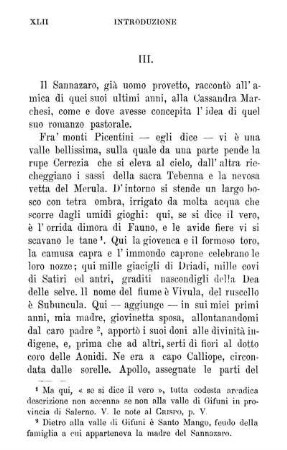 III. Prima idea dell' Arcadia [ – ] Che sia veramente l' Arcadia