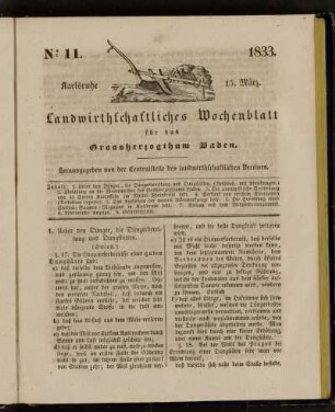No 11. 15. März. 1833