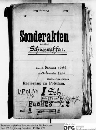 Schusswaffen der Schutzpolizei