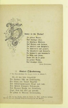 [Einleitende Lesestücke]