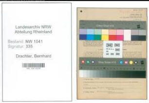 Entnazifizierung Bernhard Drachter , geb. 07.01.1903 (Postarbeiter)
