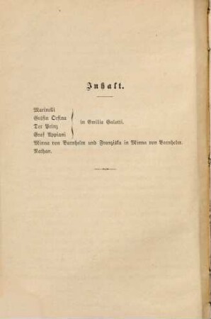 Entwickelung dramatischer Charaktere aus Lessing's, Schiller's und Goethe's Werken mit steter Beziehung auf ihre Darstellung