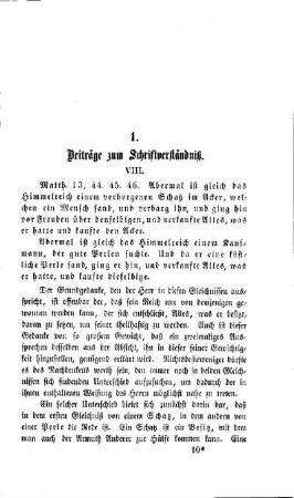 Beiträge zum Schriftverständniß