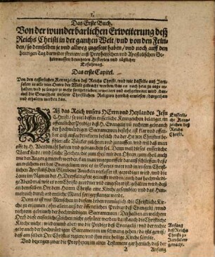 Historia des Reiches Christi