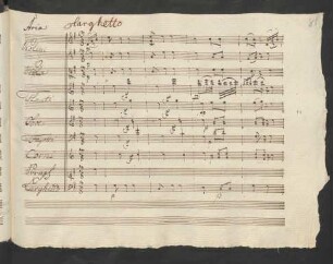 Aria Seraph [und Chor Seraph, Engel:] Preist des Erlösers Güte