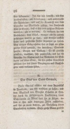 II. Der Graf von Saint Germain