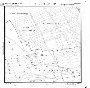 Kartenblatt SO VII 59 Stand 1821