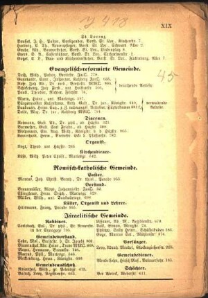 [Kirchengemeinden.]