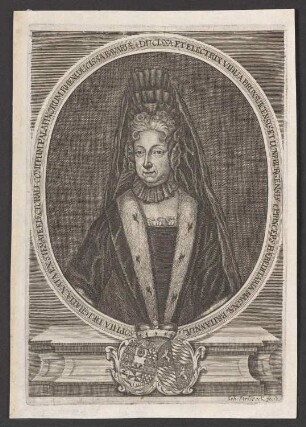 Porträt Sophie von der Pfalz (1630-1714)