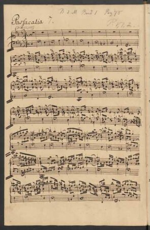 Passacaglien; org; c-Moll; BWV 582
