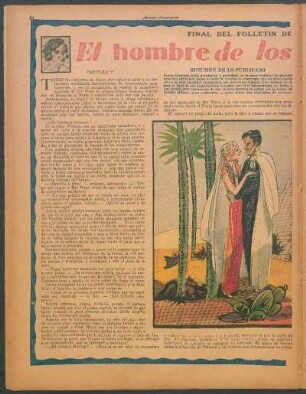 El hombre de los ojos amarillos : Final del folletín de Rosita Forbes