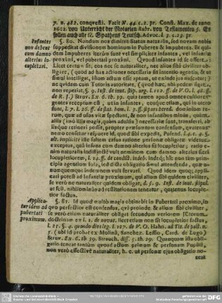 §. 81. Applicatur idem ad pubertati proximum