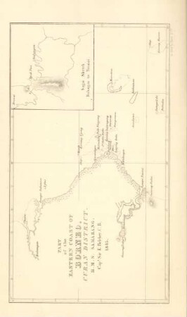 Part of the eastern coast of Borneo, Curan District. H.M.S. Samarang. Capt. Sir E. Belcher. C.B.