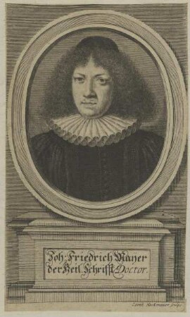 Bildnis des Johann Friedrich Mayer