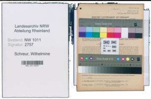Entnazifizierung Wilhelmine Schreur , geb. 08.02.1906 (Naeherin)
