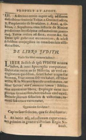De Libro Judith.