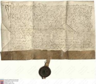 Herman [III.] Riedesel, Erbmarschall zu Hessen, hat mit Jorge [I.] Riedesel, seinem Bruder selig, den halben Zehnten zu Ochshausen (Ogleßhusen, Og...