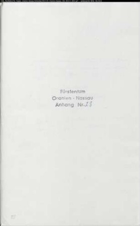 Kontrakt mit den Untertanen des Siegenschen ehemals reform. Landesteils wegen der herrschaftlichen Brandholzführen (mit Anlagen 1781-1783, darin die Namen der Untertanen)