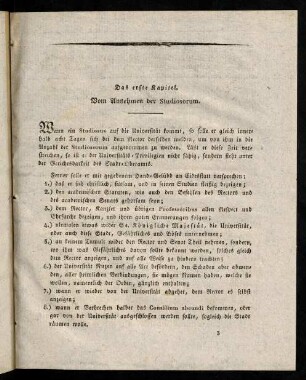 17-30, Kapitel I bis VI