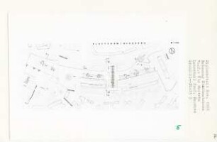Bebauung Stadtautobahn, Berlin-Wilmersdorf (Diplomarbeit bei Bernhard Hermkes): Plattformbebauung 1:500