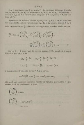 Le coordinate geodetiche ortogonali e le geografiche sulla sfera e sull'ellissoide di rotazione.
