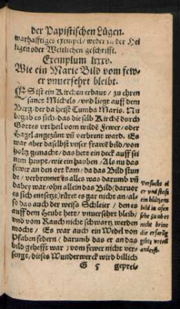 Wie ein Marie Bild vom fewer unversehrt bleibt.