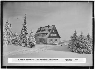 Altenberg. Der Sonnenhof, Fremdenheim