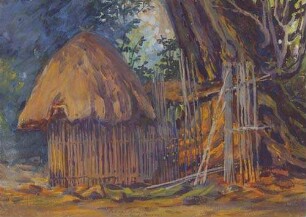 Fetisch-Hain im Grasland (Kamerun)