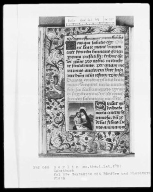 Gebetbuch — Pietà, Folio 33verso