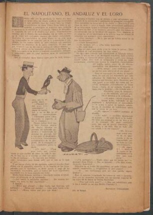 El napolitano, el andaluz y el loro