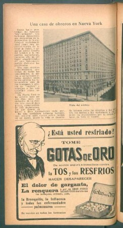 Una casa de obreros en Nueva York