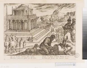 Septem orbis admiranda - Platte 5: Mausolustempel