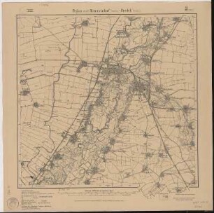 Section Pegau und Hemmendorf - Predel aus: Topographische Karte (Meßtischblätter) Sachsen
