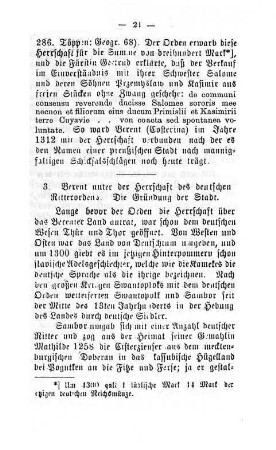 3. Berent unter der Herrschaft des deutschen Ritterordens