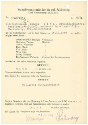 Bitz, Johann