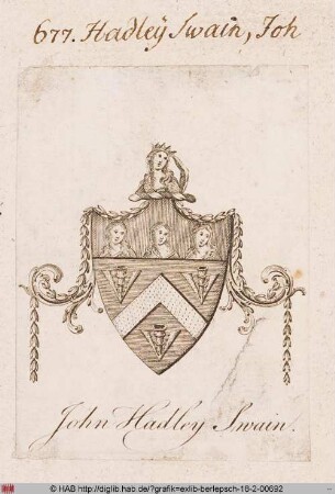 Wappen des John Hadley Swain