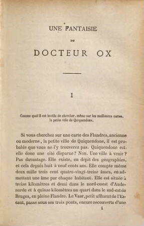 Le Docteur Ox