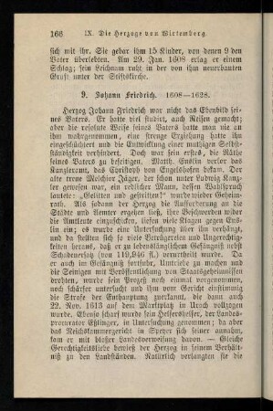 9. Johann Friedrich (1608-1628)
