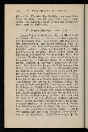 9. Johann Friedrich (1608-1628)
