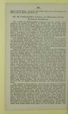 186. Die Großherzogthümer Oldenburg und Mecklenburg und das Herzogthum Braunschweig