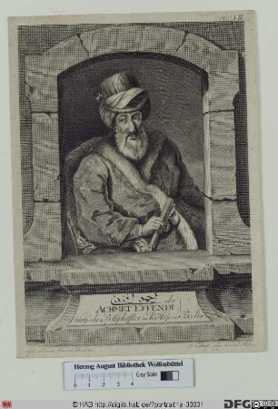 Bildnis Achmet Effendi