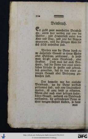Beinbrüche.