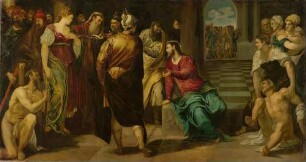 Die Ehebrecherin vor Christus