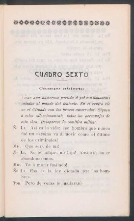 Cuadro sexto